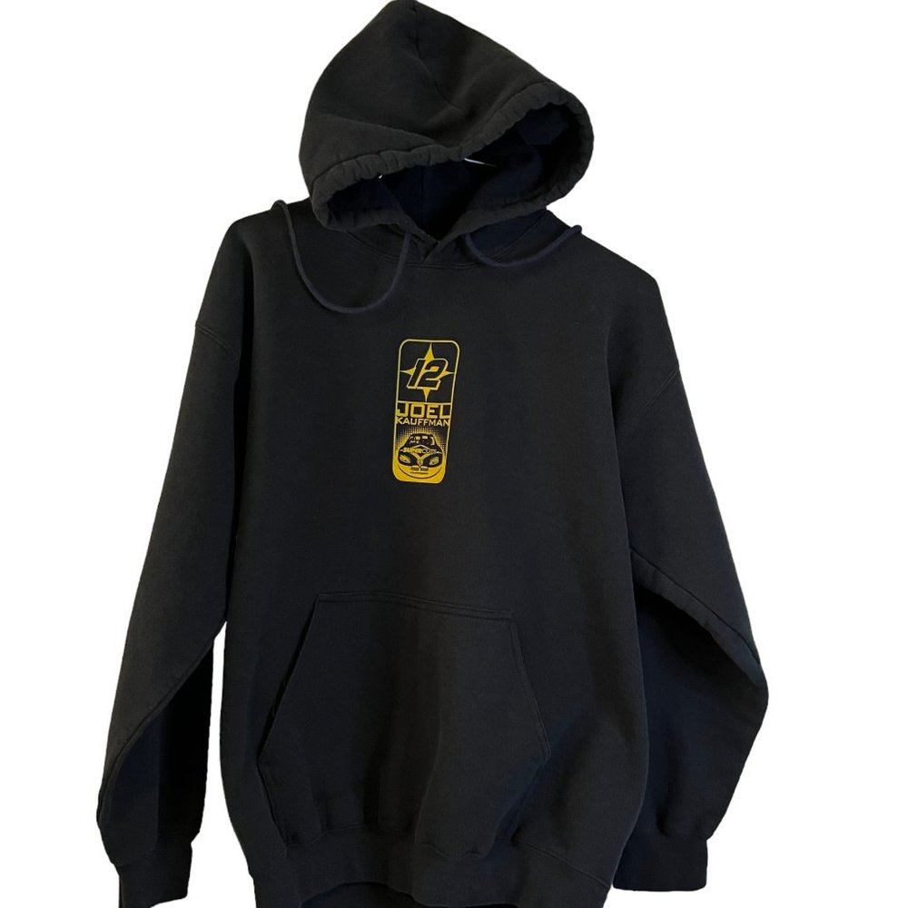 Joel Kauffman FitzBradshaw Racing Supercuts Mens Hoodie Size Large